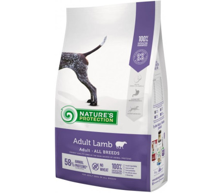 Nature\'s Protection Сухой корм для собак Adult All breeds Ягненок 4 кг