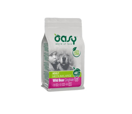 Oasy Сухий корм для цуценят Oap Medium/Large Breed Дикий кабан 2,5 кг