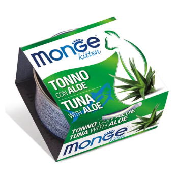 Monge Консерва для котят Kitten Тунец с алоэ 80 г