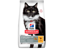 Hill’s SP Сухой корм для котов Mature Adult 7+ Sterilised Курица 3 кг