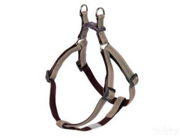 Nobby Шлея для собак Soft Grip M-L 2х50-72 см бежевая
