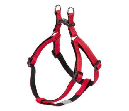 Nobby Шлея для собак Soft Grip S-M 1,5х40-56 см красная