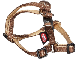 Nobby Шлея для собак Soft Grip S-M 1,5х40-56 см коричнева