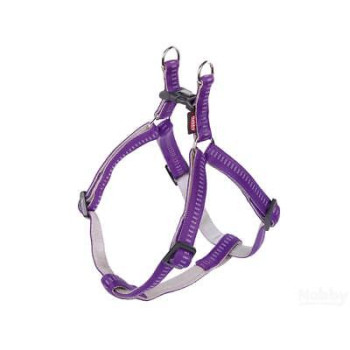 Nobby Шлея для собак Soft Grip M-L 2х50-72 см фіолетова