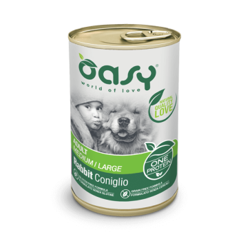 Oasy Консерва для собак Oap Medium/Large Breed Кролик 400 г