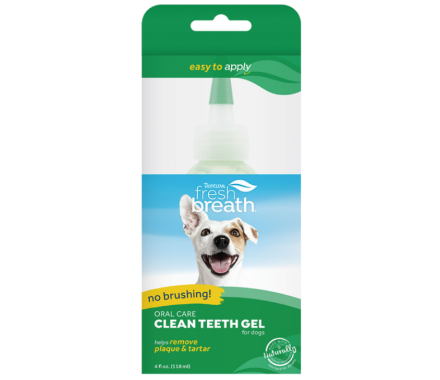 TropiClean Fresh Breath Oral Care Гель для собак для чистки зубов 118 мл