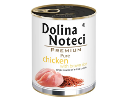 Dolina Noteci Premium Pure Консерва для собак с курицей и коричневым рисом 800 г