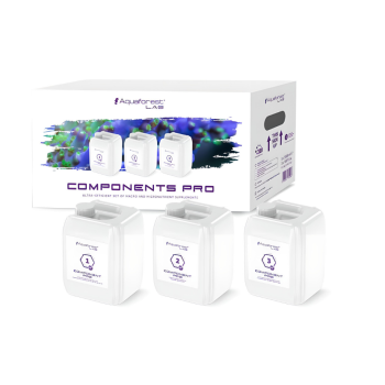 Aquaforest Мікро і макроелементи для морського акваріуму Components Pro 1 2 3 3x5 л