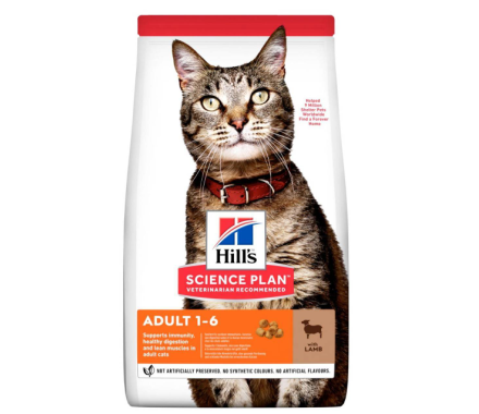 Hill’s SP Сухий корм для котів Adult Cat Ягня 300 г