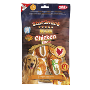 Nobby StarSnack Лакомства для собак BBQ Chicken Shoe 60 г