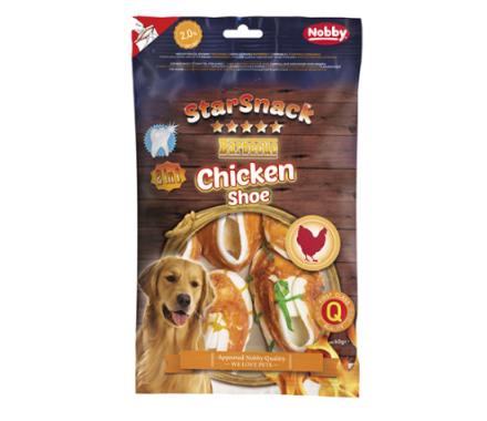 Nobby StarSnack Лакомства для собак BBQ Chicken Shoe 60 г