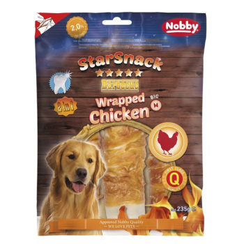 Nobby StarSnack Лакомства для собак BBQ Chicken Treats 235 г