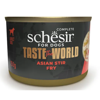 Schesir Taste the World Консерва для собак Курица по-азиатски 150 г