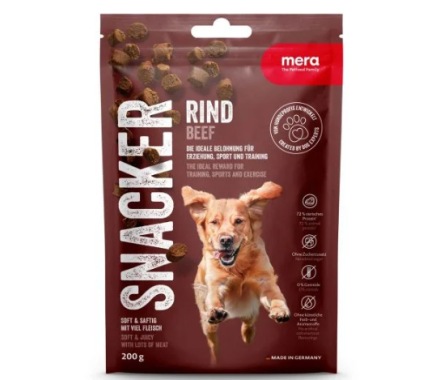 Mera Лакомства для собак Snacker Говядина 200 г