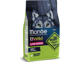Monge Сухой корм для собак Bwild Low Grain Дикий кабан 2,5 кг