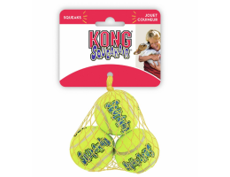 Kong Squaakair Balls toy for Dog Tennis Balls with squeak m 3 pcs