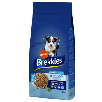 Brekkies Dog Junior Сухой корм для молодых собак Курица 20 кг