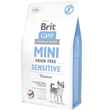 Brit Care Mini Sensitive Сухой корм для собак Оленина 2 кг