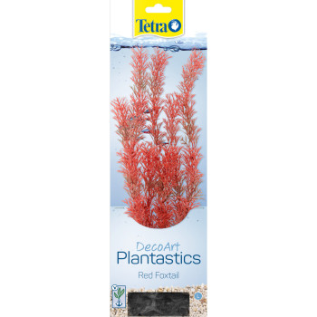 Tetra DecoArt Plant Red Foxtail Декоративное растение для аквариумов пластиковое размер S маленькое 15 см