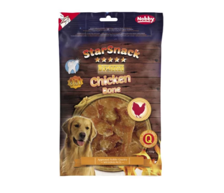 Nobby StarSnack Лакомства для собак BBQ Chicken Bone 120 г