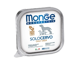Monge Вологий корм для собак Solo Оленина 150 г