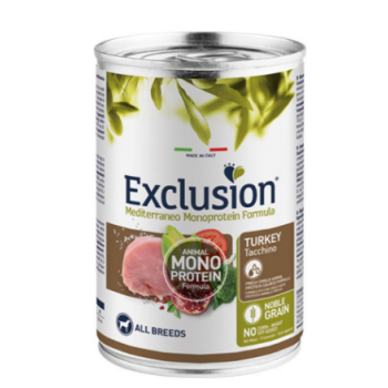 Exclusion Консерва для собак Индейка 400 г