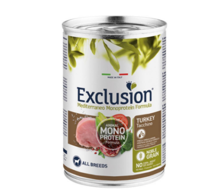 Exclusion Консерва для собак Индейка 400 г