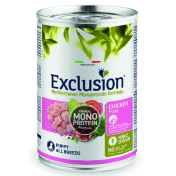 Exclusion Консерва для щенков Курица 400 г