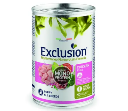 Exclusion Консерва для щенков Курица 400 г