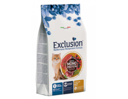 Exclusion Сухий корм для стерилізованих котів Яловичина 12 кг