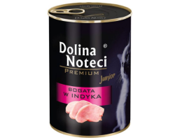Dolina Noteci Premium Консерва для котят Кусочки с индейкой в соусе 400 г