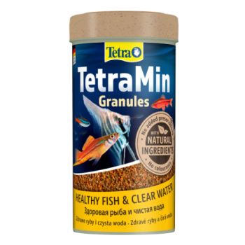 Tetra Min Granules Корм для аквариумных рыбок Гранулы 250 мл