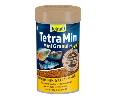 Tetra Min Mini Granules Корм для аквариумных рыбок Гранулы 100 мл