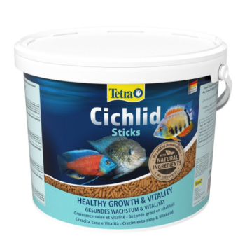 Tetra Cichlid Sticks Корм для цихлид Палочки 10 л