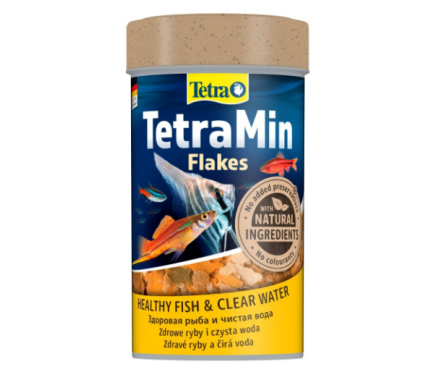 Tetra Min Flakes Корм для аквариумных рыбок Хлопья 100 мл