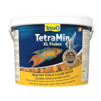 Tetra Min Flakes Корм для аквариумных рыбок Хлопья 10 л