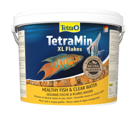 Tetra Min Flakes Корм для аквариумных рыбок Хлопья 10 л