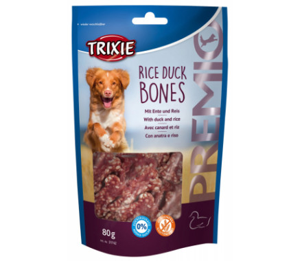 Trixie Ласощі для собак Premio Rice Duck Bones Качка з рисом 80 г