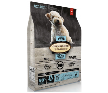 Oven-Baked Tradition Grain Free Сухий корм для собак малих порід беззерновий Риба 5,67 кг
