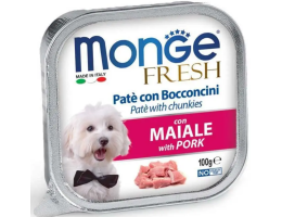 Monge Вологий корм для собак Fresh Свинина 100 г