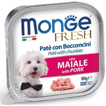 Monge Влажный корм для собак Fresh Свинина 100 г