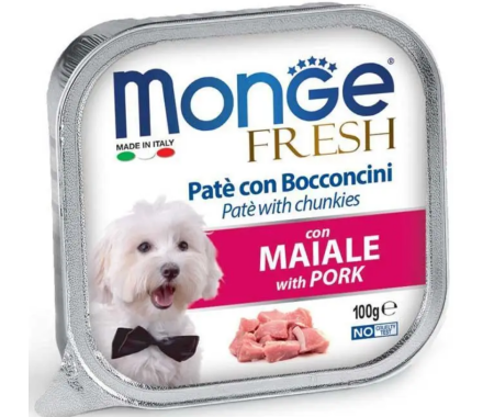 Monge Влажный корм для собак Fresh Свинина 100 г