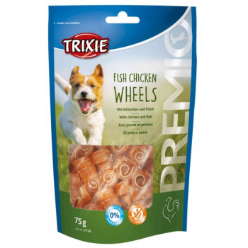 Trixie Ласощі для собак Premio Fish Chicken Wheets Риба та курка 75 г