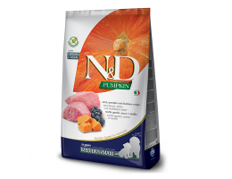 Farmina N&D Grain Free Puppy Medium&Maxi Сухий корм для цуценят Гарбуз Ягня та чорниця 2,5 кг