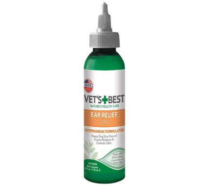 Vet\'s Best Ear Relief Dry Лосьон для ушей собак 118 мл