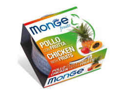 Monge Консерва для котов Курица с фруктами 80 г