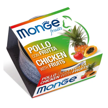 Monge Консерва для котов Курица с фруктами 80 г