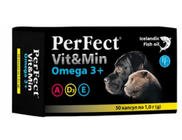PerFect Vit&Min Omega 3 для собак та котів 1 г Ціна за 1 блістер