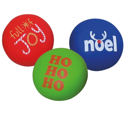 Nobby toy for dogs Christmas balls Latex 5.5 cm