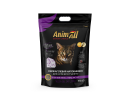 AnimAll Наполнитель силикагелевый Фиолетовый Аметист 15 л